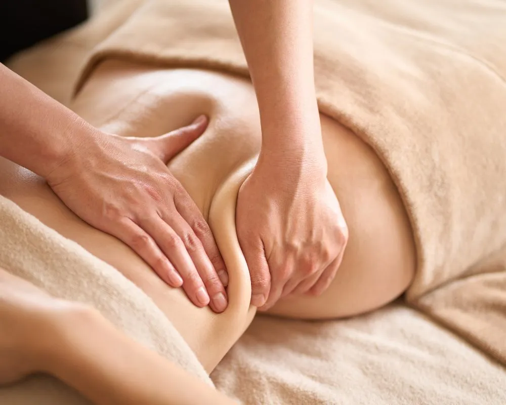 visceral massage session
