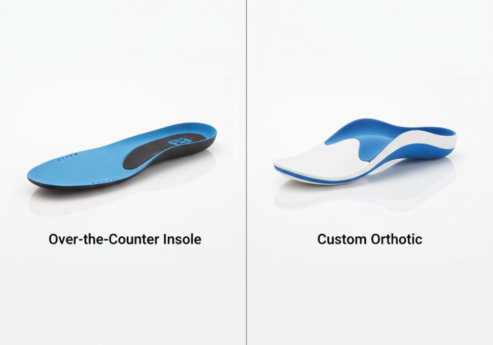 Shoe inserts for back pain
